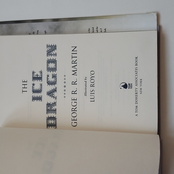The Ice Dragon by George R. R. Martin (hardcover) - Picture 4 of 5
